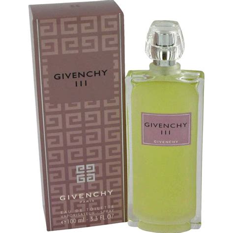 givenchy iii perfume precio|Givenchy perfumes cost.